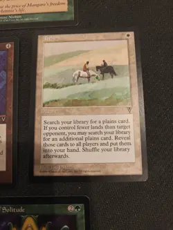 MTG Visions 7 Card Lot Natural Order Teferi Tithe City Of Solitude 1996 WoTC LP - Image 4