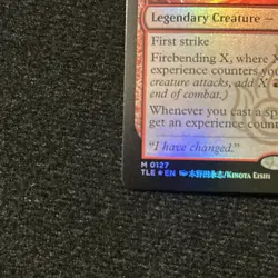 Zuko, Firebending Master Avatar: The Last Airbender: Eternal-Legal Foil - Image 4