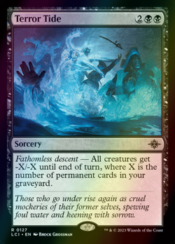 MTG Terror Tide Foil ** The Lost Caverns of Ixalan ** English (NM) - Image 1