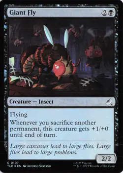 Giant Fly, 107, TLE, Foil - Image 1