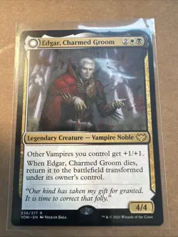 Edgar, Charmed Groom. Mtg. Innistrad. Crimson Vow. Nm - Image 1