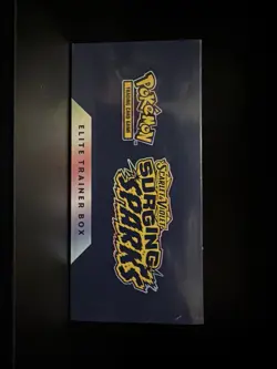 Pokemon TCG Scarlet & Violet Surging Sparks Pokemon Sealed Elite Trainer Box ETB - Image 5