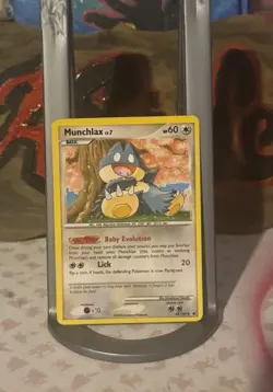 Munchlax 68/100 Common Non Holo Majestic Dawn Pokemon TCG LP LightPlay Fast Ship - Image 1