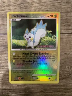 Pokemon TCG Pachirisu - 35/130 - Reverse Holo Burger King Promo - Image 1