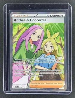 Anthea and Concordia 254/217 Ascended Heroes Pokemon TCG Full Art Trainer - Image 3
