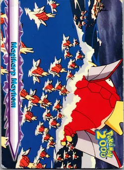 2000 Topps Pokemon The Movie 2000 Non Holo Magikarp Mayhem #20 Blue Label - Image 1