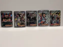 pokemon paldean fates mixed lot, judge,clive,nemona,paldean students 230, 231 - Image 1