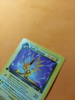 Dark Jolteon 38/82 Team Rocket Regular Heavily Played Damaged Pokemon TCG - Image 2