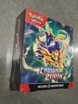 Pokemon Crown Zenith Booster Bundle FACTORY SEALED Brand New 6 Packs Pokemon TCG 820650858963 - Image 2