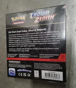 Pokemon Crown Zenith Booster Bundle FACTORY SEALED Brand New 6 Packs Pokemon TCG 820650858963 - Image 5