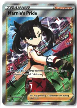 Marnie's Pride ⭐ 171/172 Holo Rare Ultra Brilliant Stars 2022 Pokemon NM - Image 1