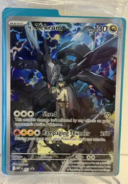 Pokemon TCG Ascended Heroes ETB N’s Zekrom 031 Black Star Promo SEALED - Image 1
