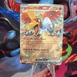 Ethan's Ho-Oh ex 39/182 Pokemon TCG Destined Rivals Double Rare NM - Image 1