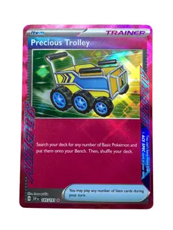 Precious Trolley 185/191 Ace Spec Pokemon Surging Sparks NM - Image 1
