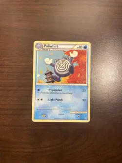 Poliwhirl 37/95 Unleashed Pokemon TCG Regular Uncommon 2010 VLP - Image 1