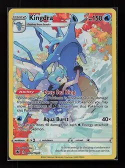 Kingdra TG03/TG30 Holo Astral Radiance Trainer Gallery Pokemon NM - Image 1