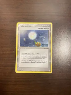 Pokemon TCG Fluffy Berry 85/115 EX Unseen Forces Reverse Holo Stamped - Image 1