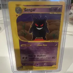 Gengar 048/165 Expedition Base Set Rare Regular Stage 2 90 HP Pokemon TCG - Image 1