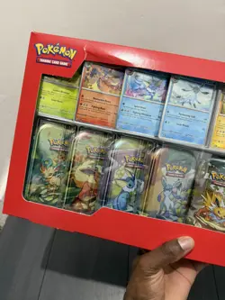 Pokemon TCG: Prismatic Evolutions Costco Mini Tins 8 Pack - New Sealed - Image 3