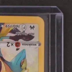 2023 POKEMON SWORD & SHIELD CROWN ZENITH #160/159 PIKACHU SECRET RARE - Image 5