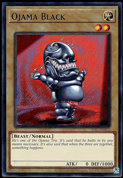 Yu-Gi-Oh! - Ojama Black - IOC-EN002 - 25th - Unl. Ed. - NM/M - Image 1