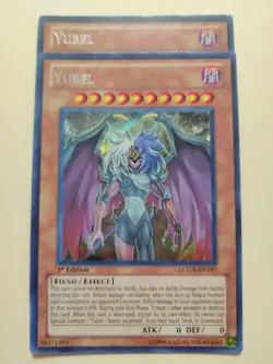 2x Yubel LCGX-EN197 Secret Rare 1st Edition LP - Image 1