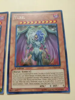 2x Yubel LCGX-EN197 Secret Rare 1st Edition LP - Image 5