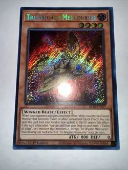 Yugioh Tri-Brigade Mercourier Secret Rare BLTR - Image 3