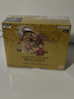 One Piece TCG: Kingdoms Of Intrigue Booster Box OP-04 (Factory Sealed) ENGLISH - Image 2