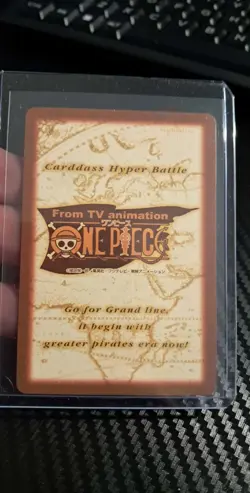BANDAI One Piece Hyper Battle NAMI SCARCE C41 EARLY CARD VINTAGE LUFFY CREW - Image 2
