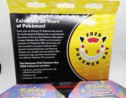 Pokemon Card TCG Mega Charizard EX Tin Set & Pokemon Card Day 2026 Box - Image 3