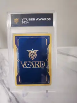 VCard TCG Vtuber Awards 2024 Promo Card - Womp Snack Slab Full Art 9 Blue Label - Image 2