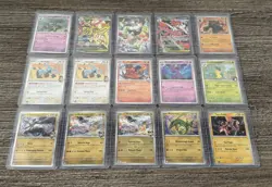 Lot Of 15 Ascended Heroes Pokemon Cards Mostly Rare Carbink, M Scrafty EX & More - Image 1