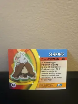 Pokemon Card - Slaking #66 - Advanced Challenge - Topps - - Image 2