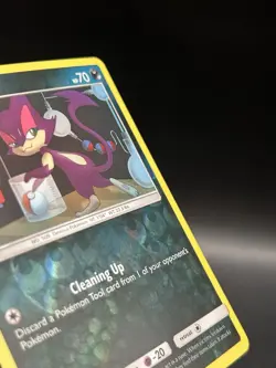 Reverse Holo Purrloin 135/236 - Pokemon Unified Minds Card - NM - Image 2