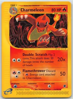 (LP) Charmeleon 73/165 2002 Expedition Base Set Unlimited Pokemon Card - Image 1