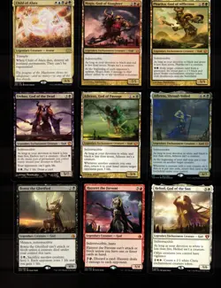 Indestructible GODS!-100 Card Magic the Gathering Commander Deck-Rare-Mythic-MTG - Image 1