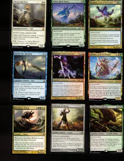 Indestructible GODS!-100 Card Magic the Gathering Commander Deck-Rare-Mythic-MTG - Image 2