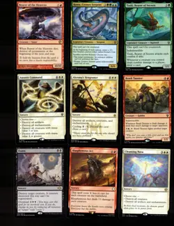 Indestructible GODS!-100 Card Magic the Gathering Commander Deck-Rare-Mythic-MTG - Image 3