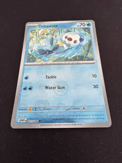 Oshawott Master Ball Reverse RARE - POKEMON CARD - White Flare 021/086 NM - Image 1