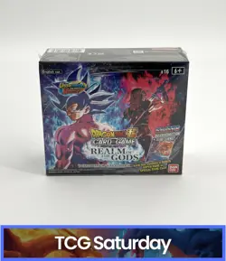 DRAGON BALL SUPER CARD GAME REALM OF THE GODS SEALED BOOSTER BOX - Image 1