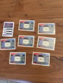 Nintendo Game Boy Advance Pokemon Lot 8 Cards Battle Record Card & Battle Ecards - Image 3