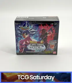 DRAGON BALL SUPER CARD GAME REALM OF THE GODS SEALED BOOSTER BOX - Image 1