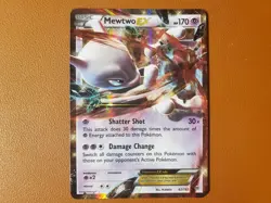 Mewtwo EX 62/162 Pokemon Cards NM Ultra Rare Vintage XY Breakthrough - Image 1