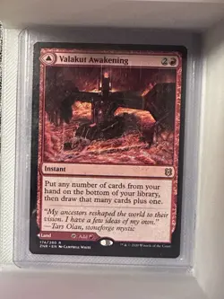 Valakut Awakening Zendikar Rising Rare Red Instant Land Wizards Campbell White - Image 1