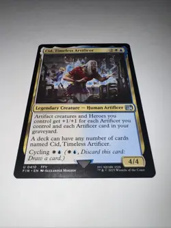 Cid Timeless Artificer (0410) (0411) Final Fantasy Regular Lot of 3 - Image 4