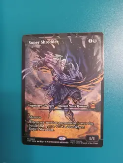 1 x MTG Super Shredder - Foil - Showcase Teenage Mutant - Just Pulled It - Image 4