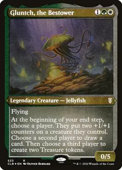 [MTG] Gluntch, the Bestower (Foil) (Foil Etched) (533) (CLB) NM - Image 1