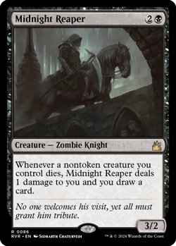 [MTG] Midnight Reaper (Foil) (0086) (RVR) NM - Image 1