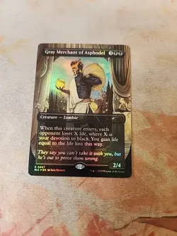 Gray Merchant Of Asphodel Foil Secret Lair MTG NM - Image 1